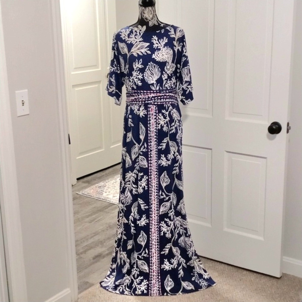 🆕️ 💙HTF Lilly Pulitzer💙 - Parigi Boat Neck Maxi Dress